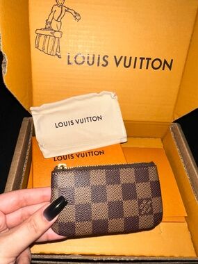 Louis Vuitton Damier Ebene Key Pouch